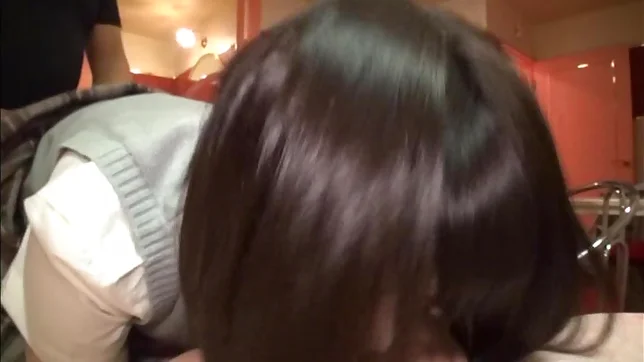 Luscious Mio Shousaki enjoying a doggy fuck 5