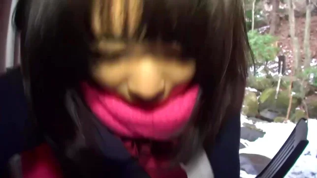 Amateur girl with tiny tits Yuna Kimino sucks and licks cock 5