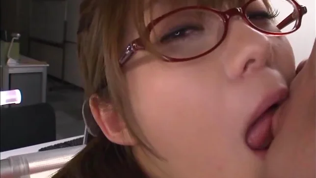 Innocent Asian office chick Rina Ishihara enjoys hardcore