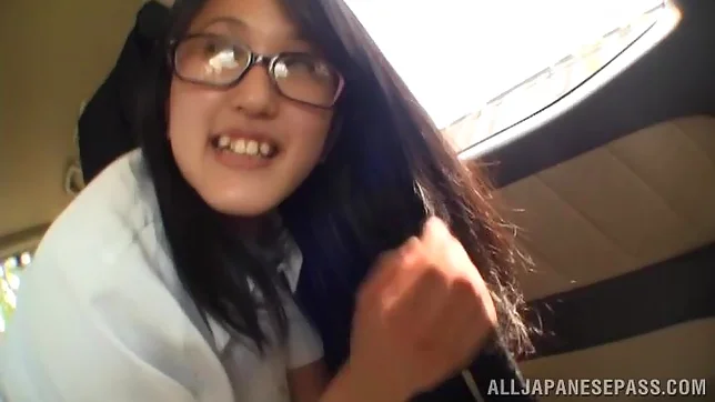 Asian with hairy pussy Ai Wakana gets hard pounded 2