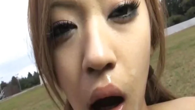 Flawless Asian sex diva Shiho Kanou gets anal fingered and sucks cocks 3