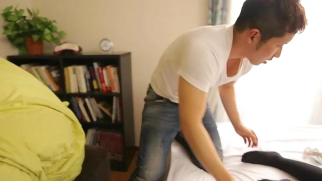 Yummy Japanese girl Chika Haruno gets her young pussy fucked 4