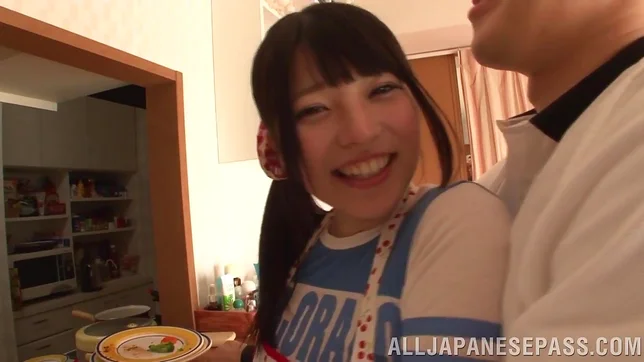 Ai Uehara enjoys masturbating on Asian pov cam