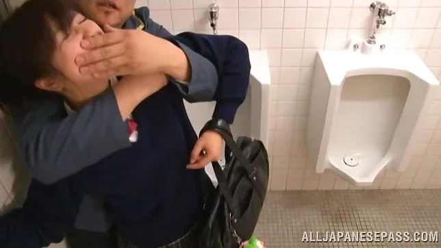 Japanese AV babe gets banged from behind by her fucker 3