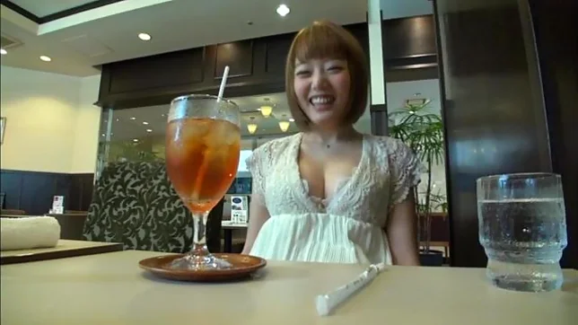 Nice teen Mao Hamasaki wearing collar enjoying hardcore action 6