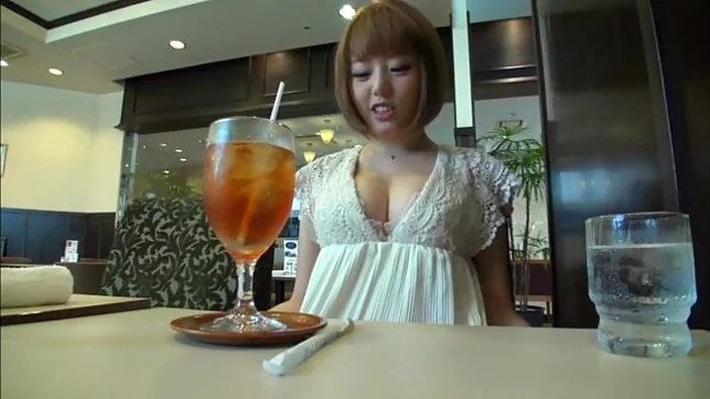 Nice teen Mao Hamasaki wearing collar enjoying hardcore action 6