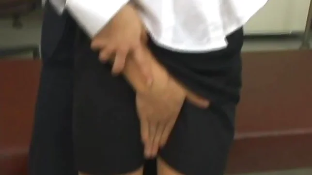 Saki Oosuka Hot Asian babe teaches sex in school 4