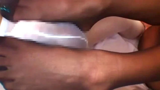 Young japanese babe gives stunning solo show 4