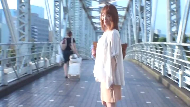 Busty Japanese milf Tsubasa Amami fucked by a group of dudes