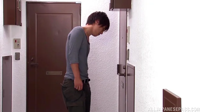 Beautiful gal Aoyama Nana cock sucking and cum in mouth