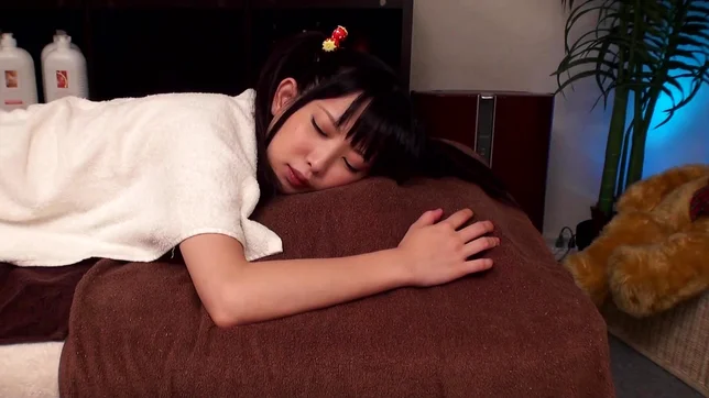 Massage turns Asian cutie into a hardcore fucking bimbo 4