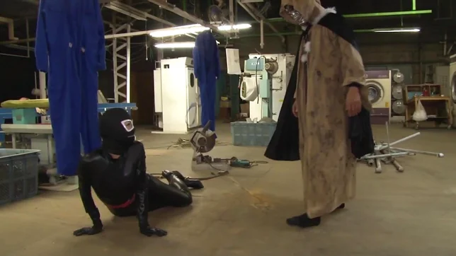 Crazy Japanese woman in a weird costume Erika Nishino fucked hard 5