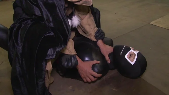 Crazy Japanese woman in a weird costume Erika Nishino fucked hard 5