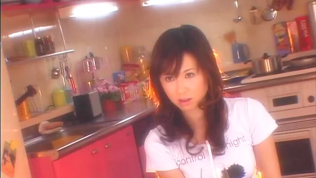 Mai Kanzaki has her pussy nailed deep