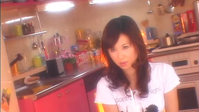 Mai Kanzaki has her pussy nailed deep