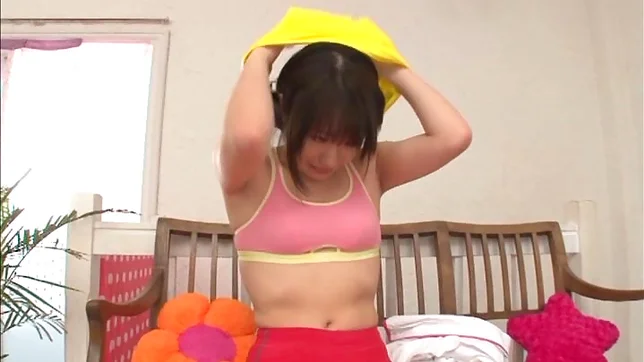 Teen gal with small tits Seri Akina enjoys doggie fucking 3