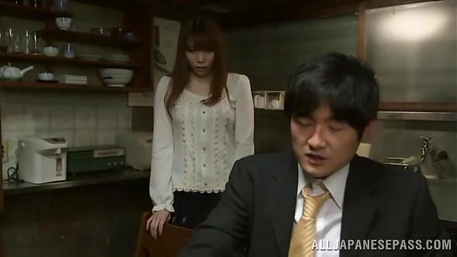 Arousing Hanomi Uehara likes it in solo pleasuring