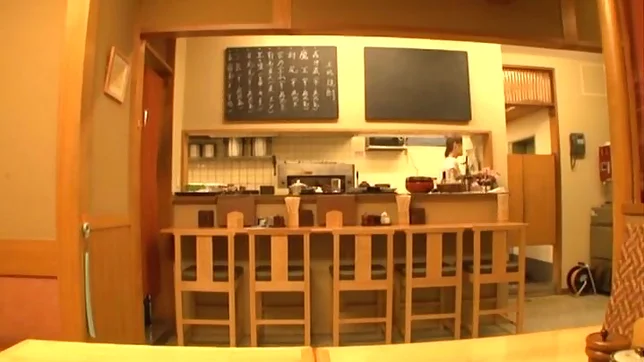 busty housewife Maki Takei spreads thighs for insertion