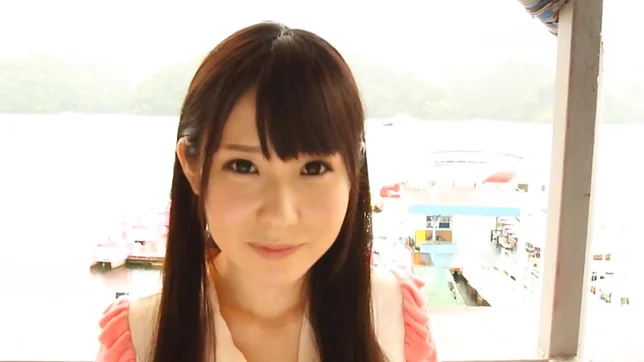 Long-hared girl Rin Suzune sucks big cock and gets pounded on pov