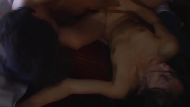 Mature Asian chick is in a gangbang 2