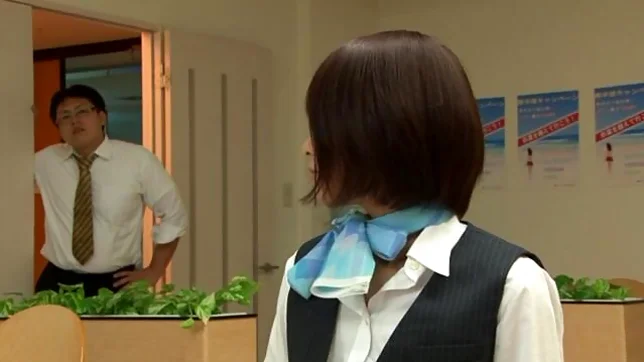 Sweet and horny chick Yuuki Natsune gets cum on her round butt 2