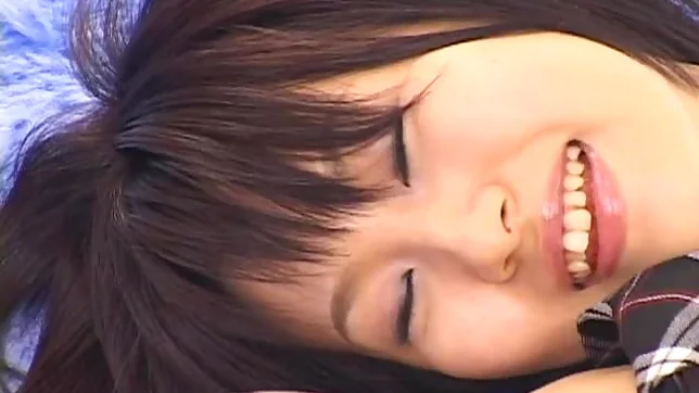 Sexy Japanese Teen Schoolgirl Shows Us Her Panties