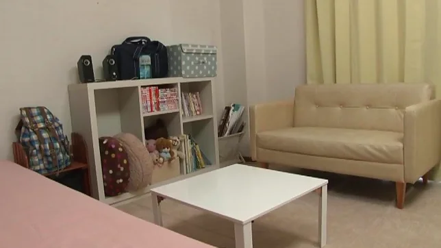 Nanase Otoha sexy Asian teen in glasses gives amateur blowjob 2