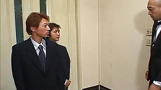 She Keeps Her Dress On To Suck Both These Guys Off 2