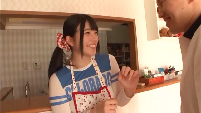 Busty teen Ai Uehara gets her hairy pussy banged by big cock 2