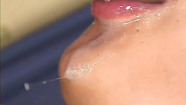 Japanese AV model is a horny babe giving head 2