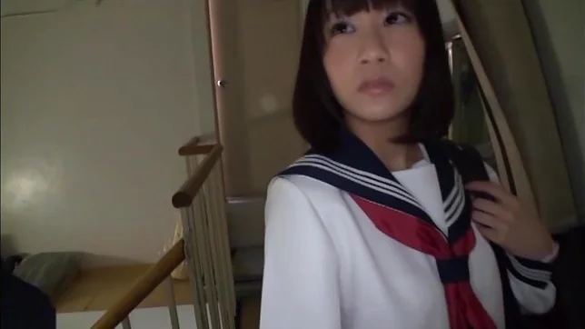 Innocent Japanese schoolgirl Yuri Shinomiya gets fingered 2