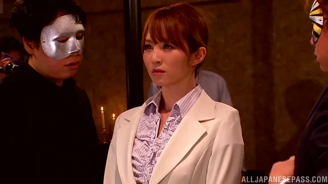 Sensual milf Miku Ohashi enjoys group fucking