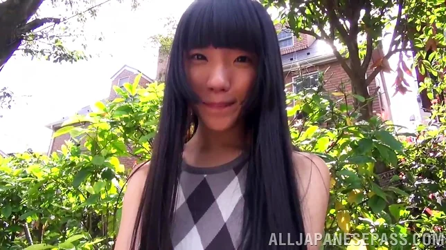 Petite caramel teen Ichigo Aoi gets pounded by young and old dudes 2