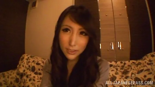 Long-haired Japanese stunner Anjyuu Kitagawa gets pounded