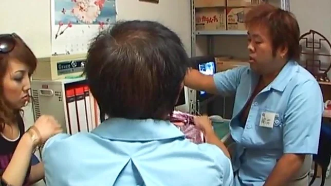 Mitsu Anno Naughty Asian doll gives a deep and sensual blowjob while shopping