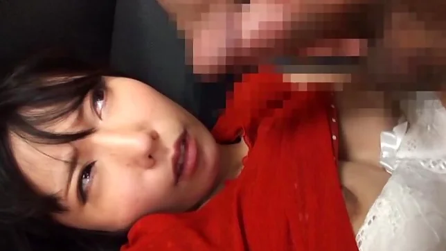 Chika Ameri gets facial after a spicy handjob