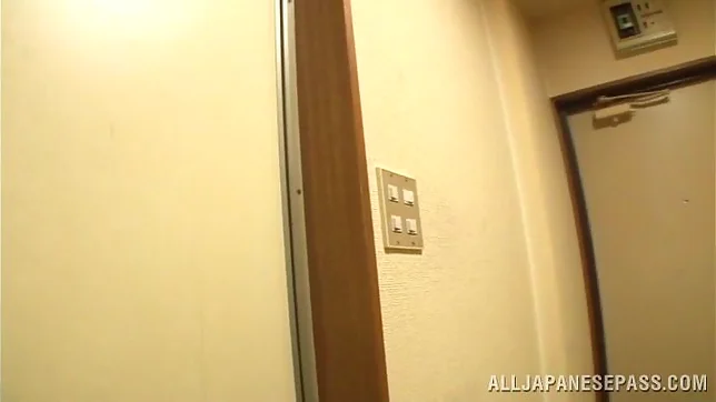 Pretty Japanese teen Mirei Kashiwagi gets her slit drilled hard 2