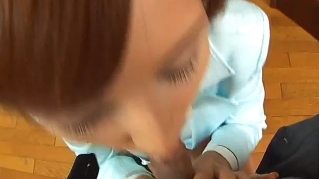 Mecumi hot Japanese doll sucks cock and swallows cum