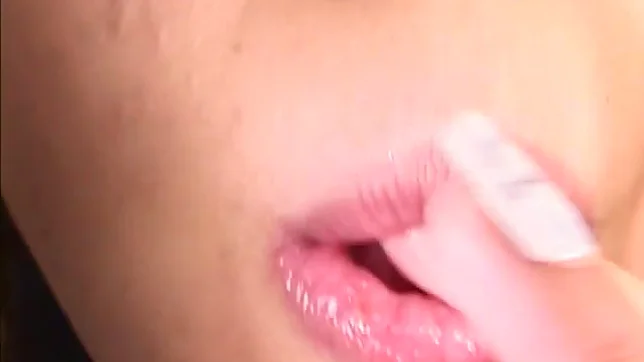 Japanese AV model gives a hot blowjob 3