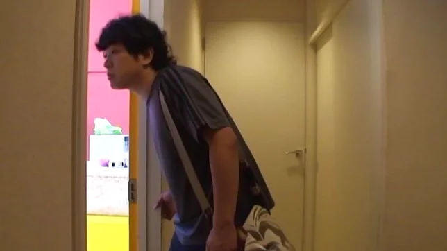 Stunning Japanese AV model gets fucked hard and loves it