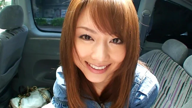 Crazy Japanese milf Akiho Yoshizawa is mad about car sex