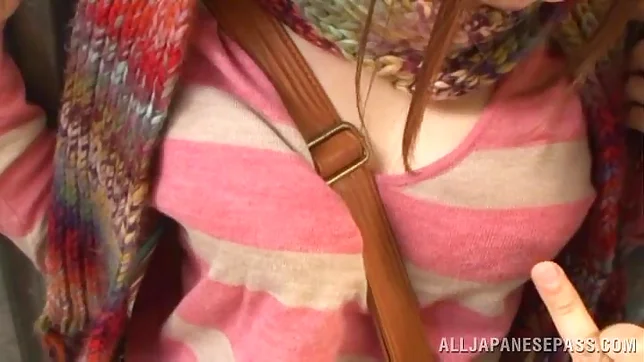 Busty Asian teen enjoys hard action in the outdoors