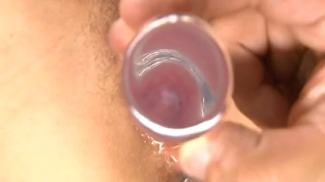 Cute Japanese AV model Rei enjoys toys in her anal and engulfs dick 2