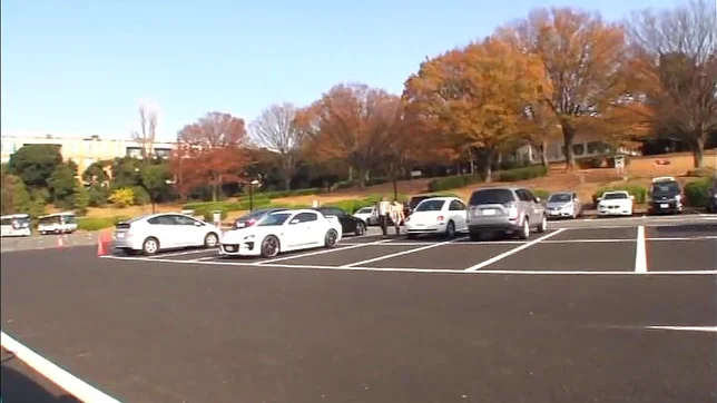 Petite babe Iku Sakuragi sucks and strokes a cock 2