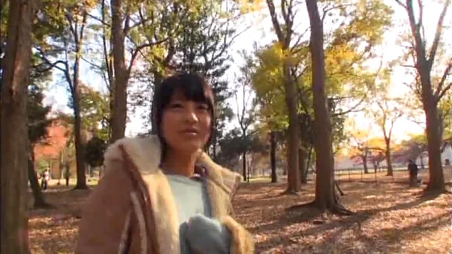 Petite babe Iku Sakuragi sucks and strokes a cock 2