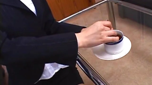 Jun Kusanagi Lovely Asian model gives a sensual blowjob on a date 2