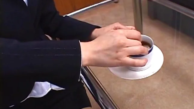 Jun Kusanagi Lovely Asian model gives a sensual blowjob on a date 2