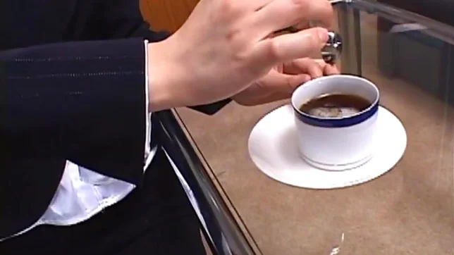 Jun Kusanagi Lovely Asian model gives a sensual blowjob on a date 2