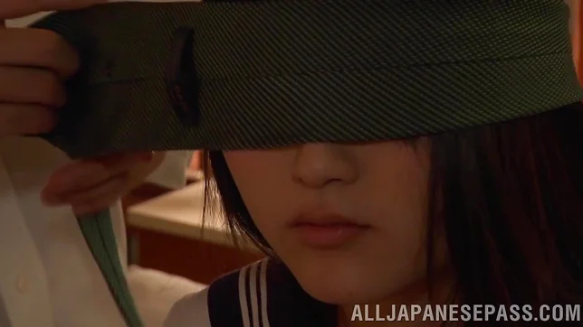 Classy Japanese redhead model Maria Hoshi enjoys doggystyle sex 2