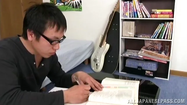 Sweet Asian girl Ai Uehara in school uniform adores hardcore 4